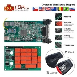 Диагностика CDP + PRO, Автоматична Интерфейс мултимедия, Български език, Bluetooth, Последна версия, Съвместима с автомобили и камиони
