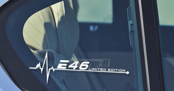 Стикер за BMW - E46 Limited Edition