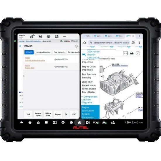 Професионална автодиагностика Autel MaxiSys 909 S2, AI, VCI 2, J2534, DOIP, CanFD, D-PDU, онлайн програмиране, кодиране, български език и включени 2г. ъпдейти, 48 ресет функции, FCA, SGW+подарък 2 часа обучение