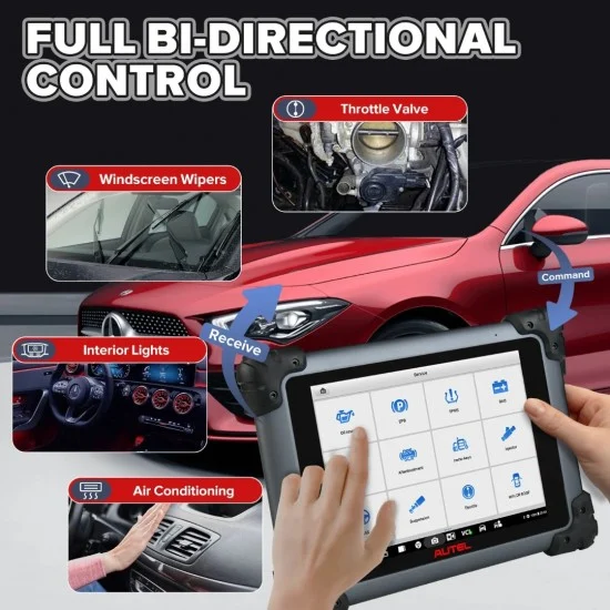 Професионална автодиагностика Autel MaxiSYS MS908S3, J2534, DOIP, CanFD, с онлайн програмиране, кодиране и включени 2г. ъпдейти, 47 ресет функции, FCA+подарък 2 часа обучение