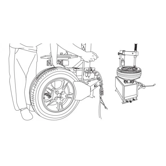 TPMS Датчик за гуми Autel MX-Sensor 433/315MHz, универсален, метален