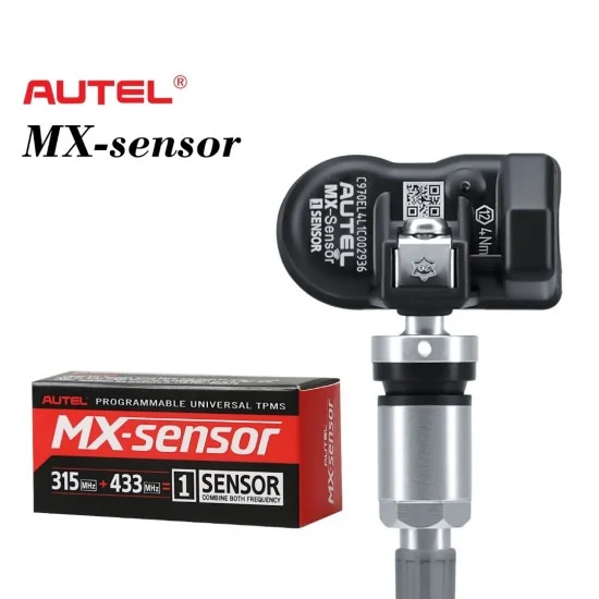 TPMS Датчик за гуми Autel MX-Sensor 433/315MHz, универсален, метален