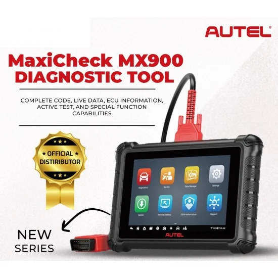 Autel MX900 Автодиагностика на български език, кодиране, 3г. ъпдейти, 47 ресет функции