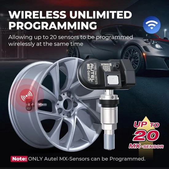 TPMS Датчик за гуми Autel MX-Sensor 433/315MHz, универсален, метален