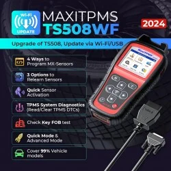 Уред за програмиране на TPMS Датчици Autel MaxiTPMS TS508WF с безплатни доживотни ъпдейти