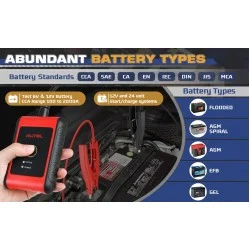 Тестер за акумулатор и електроинсталации, Autel MaxiBAS BT506 