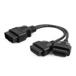 Кабел разклонител (сплитер)  OBD2 Y-кабел,  мъжки към два женски, 30 cm