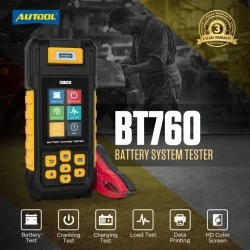Тестер за акумулатор с принтер, AUTOOL BT760
