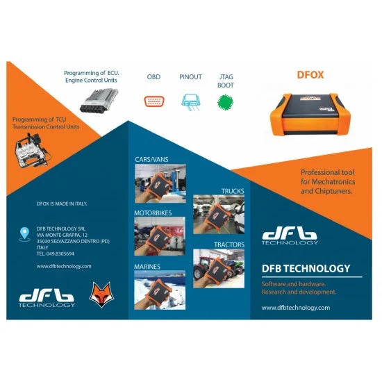 Програматор DFOX FULL+ 2 PACKAGE PRO + TCU