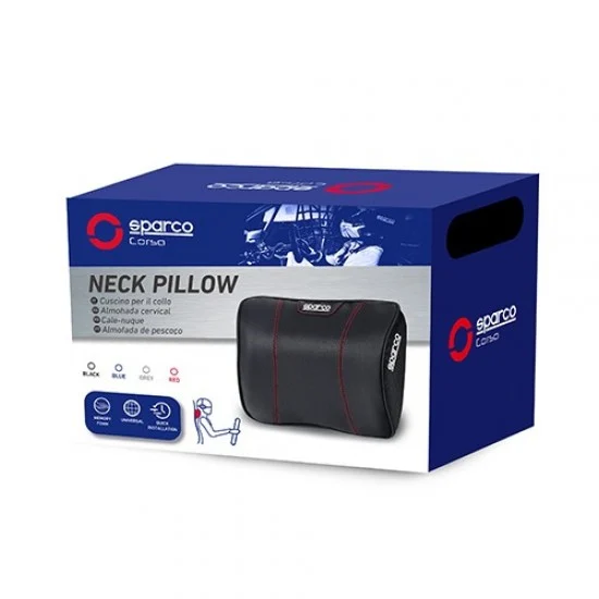 Възглавница за път Sparco, черна, SPC4008BK 