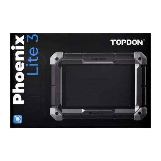 Професионална автодиагностика TOPDON Phoenix Lite 3 с кодиране и включени 2г. ъпдейти, 35 ресет функции,топология, Can FD, Български език, адаптери, FCA+подарък 2 часа обучение