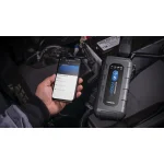 Професионална външна батерия 2 в 1, Jump Starter+Тестер на акумулатор, TopDon V2200 Plus, 16 000 mAh, подходящ за двигатели до 8L