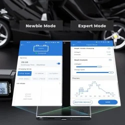 Зарядно и Тестер за акумулатор 2 в 1 Topdon TB6000Pro, Smart управление с телефон, 1-6A, 6-16V