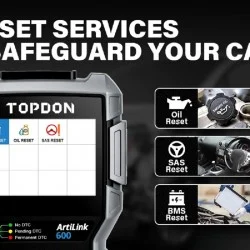 Автодиагностика TOPDON ArtiLink600 с 3 ресет функции и включени доживотни ъпдейти
