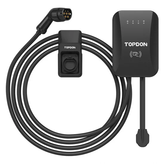 Зарядно устройство за електромобили Topdon PulseQ AC Home 7KW, еднофазна, 230VAC/50-60Hz, 6-32А