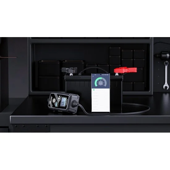 Зарядно и Тестер за акумулатор 2 в 1 Topdon TB6000Pro, Smart управление с телефон, 1-6A, 6-16V