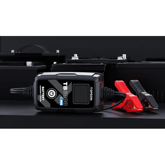 Зарядно и Тестер за акумулатор 2 в 1 Topdon TB6000Pro, Smart управление с телефон, 1-6A, 6-16V