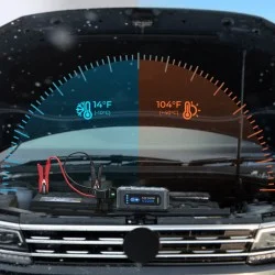 Професионална външна батерия, Jump Starter, TopDon V2200, 16 000 mAh, подходящ за двигатели до 8L