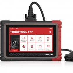Професионална автодиагностика Thinktool T77, Can FD, DOIP, кодиране и включени 2г. ъпдейти, 35 ресет функции, FCA+подарък 2 часа обучение