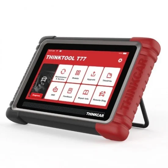 Професионална автодиагностика Thinktool T77, Can FD, DOIP, кодиране и включени 2г. ъпдейти, 35 ресет функции, FCA+подарък 2 часа обучение