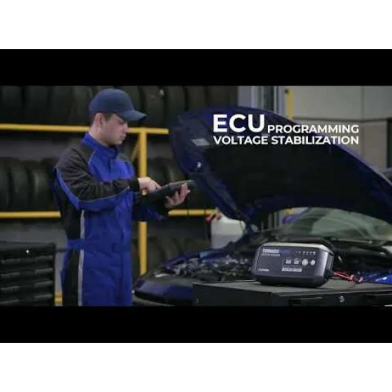 Професионално захранване  за програмиране 12/24V, Jump starter и Smart зарядно Topdon Tornado30000