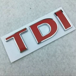 Емблема TDI за заден капак на Фолксваген