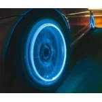 Светещи LED капачки за вентили на коли, мотори и велосипеди