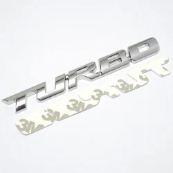 3D Стикер за кола TURBO - Водоустойчив