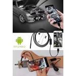 ВЪНШНА КАМЕРА(ЕНДОСКОП) ЗА ANDROID ИЛИ КОМПЮТЪР 5.5мм, 6 LED, 1 МЕТЪР USB