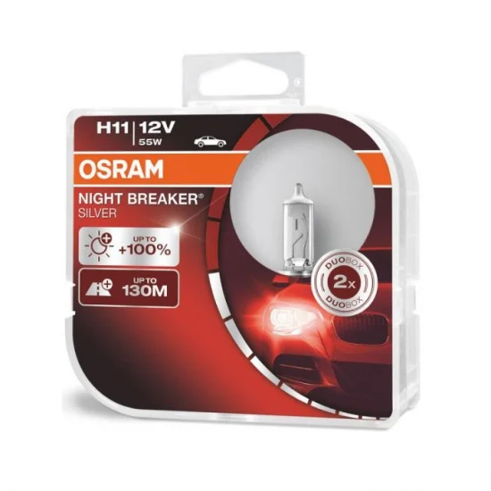 Халогенни крушки Osram Night Breaker Silver  H11 2бр к-т