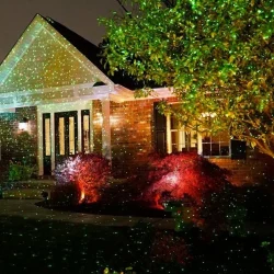 LED Коледен лазерен прожектор / LED Външен Диско ефект, цветен прожектор