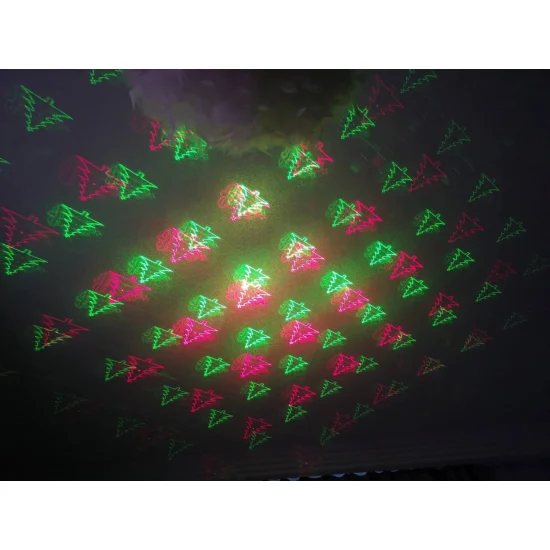 LED Коледен лазерен прожектор / LED Външен Диско ефект, цветен прожектор