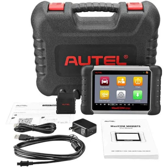 Autel MaxiCom MK808TS - Професионална авто диагностика с пълен пакет софтуер+подарък 2 часа обучение