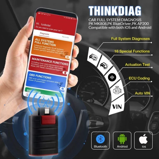 Професионална авто диагностика Launch ThinkDiag - наследника на X431 EasyDiag 