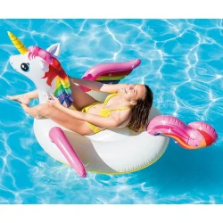 Надуваем Еднорог INTEX Unicorn Ride-on 201 х 140 х 97 см