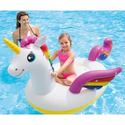 Надуваем Еднорог INTEX Unicorn Ride-on 201 х 140 х 97 см