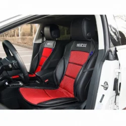 Универсален калъф за седалка Sparco - червена