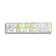 Стикер F*ck new models i'm old school