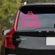 Стикер Принцеса в колата