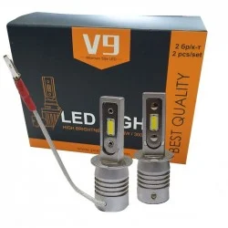 LED крушки H3 - 13W, 1500LM, 2 броя в комплект