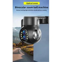 IP камера 5MP, 18X приближение, цветно нощно виждане, 360° въртене, двупосочно аудио