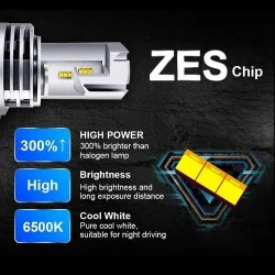 LED крушки H4, 50W, M3, Умалени