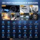 MUCAR 892BT - Автодиагностика на Български, AI, 35 ресет функции, Доживотни ъпдейти