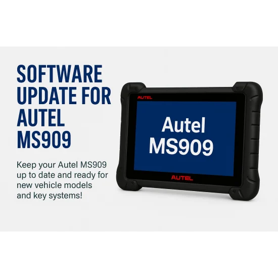 Актуализация на софтуер за Autel MaxiSys MS909