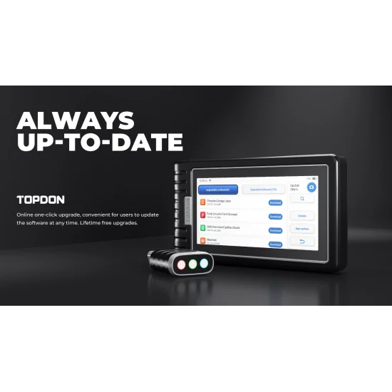 Професионална автодиагностика TOPDON ArtiDiag 800BT с 28 ресета и безплатни доживотни ъпдейти