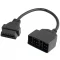 Кабел-преходник за Тойота 22 pin мъжки към 16 pin OBD2