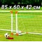 Футболни врати + топка + помпа + 8 колчета детски комплект за футбол